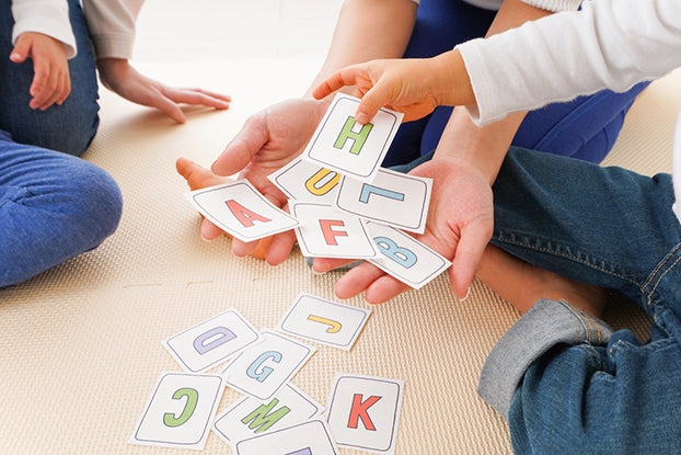 alphabet flash cards for learning phonics