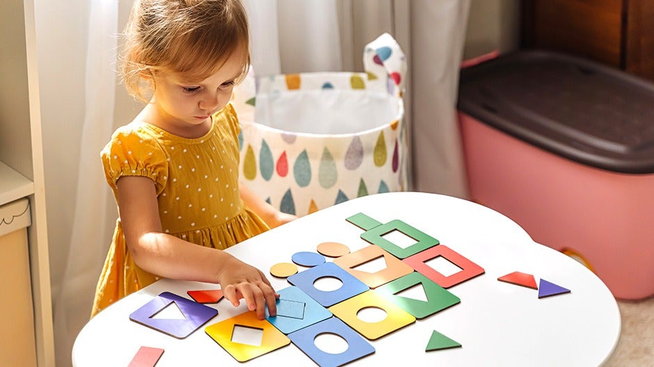 Puzzles provide excellent learning opportunities for kids