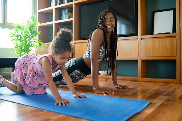 kindergarten activities - yoga